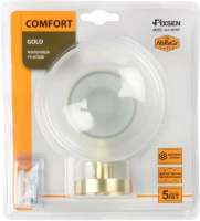 Мыльница Fixsen Comfort Gold FX-87008 золото сатин Мыльница Fixsen Comfort Gold FX-87008 золото сатин