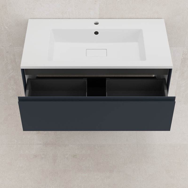 Мебель для ванной комнаты Style Line Лима Plus 90 подвесная, эмаль, графит