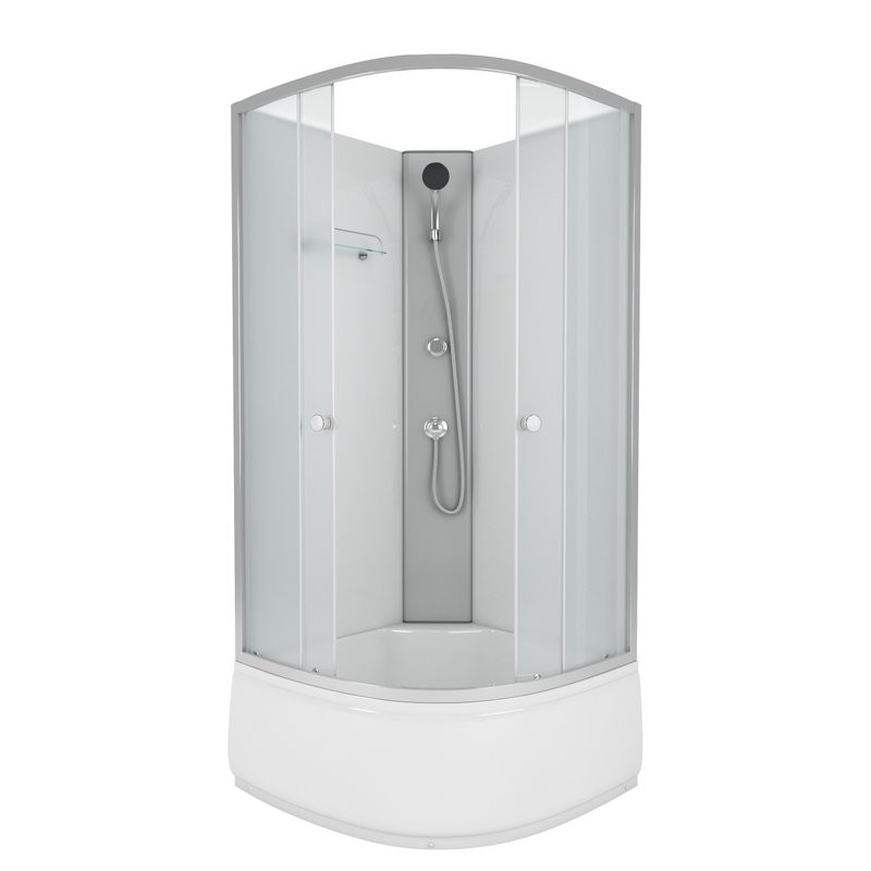 Душевая кабина Niagara Eco E80/40/MT/BK 80х80 см, без крыши