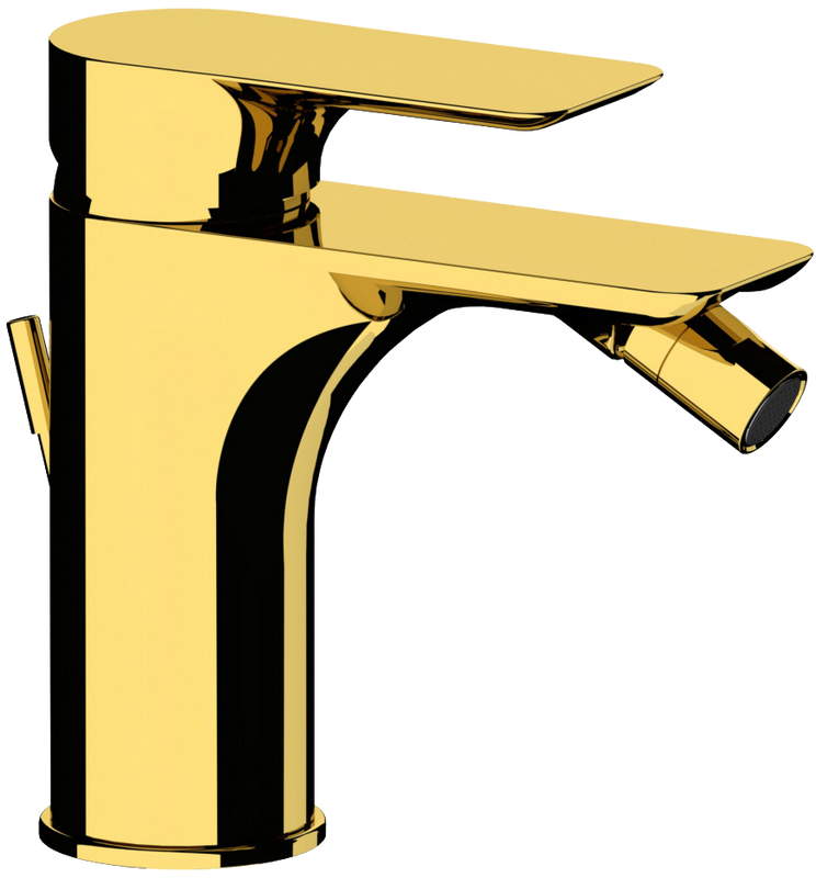 Смеситель для биде Remer Infinity I20DO золотой глянцевый