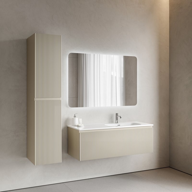 Тумба с раковиной Sancos Snob R 1.0 120, R beige soft