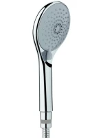 Душевая лейка Bossini Syncronia B00805.030 100 мм, 3 режима, хром Душевая лейка Bossini Syncronia B00805.030 100 мм, 3 режима, хром