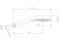 Душевая лейка Bossini Syncronia B00805.030 100 мм, 3 режима, хром Душевая лейка Bossini Syncronia B00805.030 100 мм, 3 режима, хром