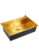 Мойка кухонная Emar PVD A EMB-125A PVD Nano Golden Мойка кухонная Emar PVD A EMB-125A PVD Nano Golden