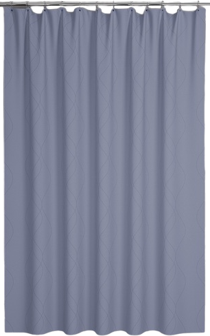 Штора для ванной IDDIS Base BD03P24i11 240х200, серая