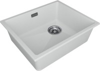 Комплект Мойка Paulmark Lumi LU55SK-WH белая + Измельчитель Intenso