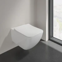 Комплект Унитаз подвесной Villeroy & Boch Venticello 4611RL01 безободковый, альпийский белый + Инсталляция + Кнопка Viconnect 9224 9068 белая
