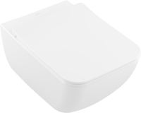 Комплект Унитаз подвесной Villeroy & Boch Venticello 4611RL01 безободковый, альпийский белый + Инсталляция + Кнопка Viconnect 9224 9068 белая