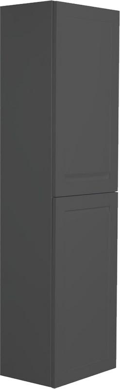 Шкаф пенал для ванной Art&Max Platino серый матовый