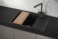 Мойка кухонная Granula Estetica 7003, шварц