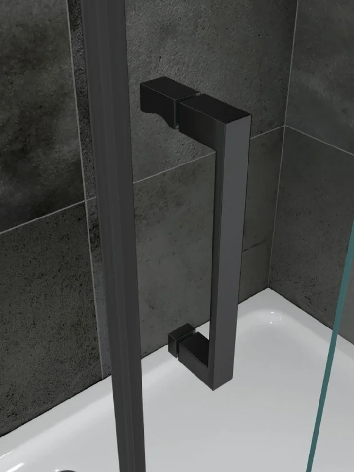 Душевой уголок Abber Komfort AG93120B-S92B 120х90 см, профиль черный, стекло прозрачное