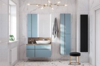 Шкаф AQUATON Мишель 43 дуб рустикальный, фьорд