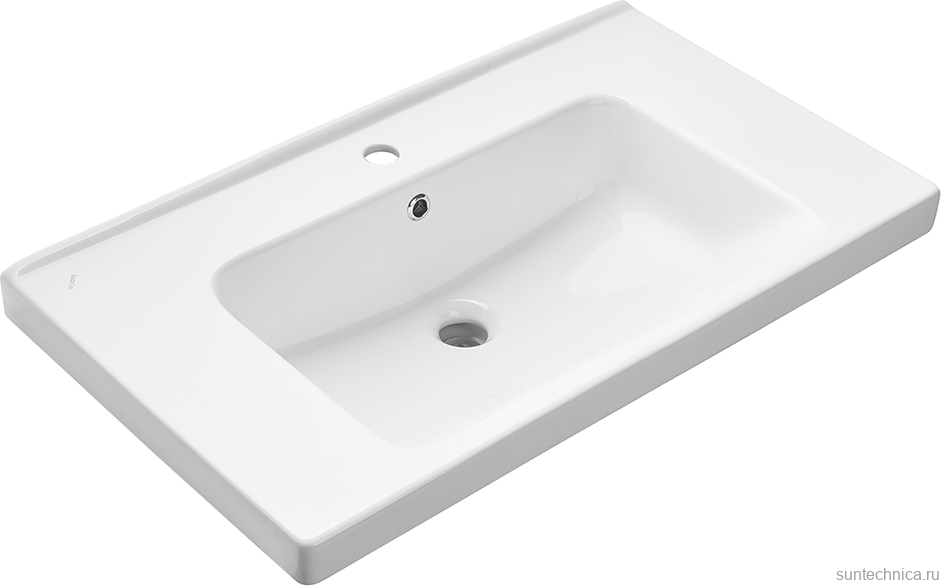 Тумба с раковиной Alavann Eva 100 подвесная, белая