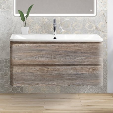 Мебель для ванной комнаты BelBagno Albano 80 подвесная, pino scania