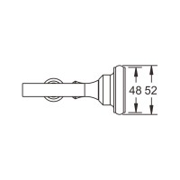 Стакан Rose RG11Q RG1112Q бронза