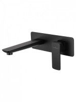 Смеситель для раковины Wonzon & Woghand Edge WW-88869003-MB черный матовый, С ВНУТРЕННЕЙ ЧАСТЬЮ