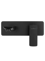 Смеситель для раковины Wonzon & Woghand Edge WW-88869003-MB черный матовый, С ВНУТРЕННЕЙ ЧАСТЬЮ