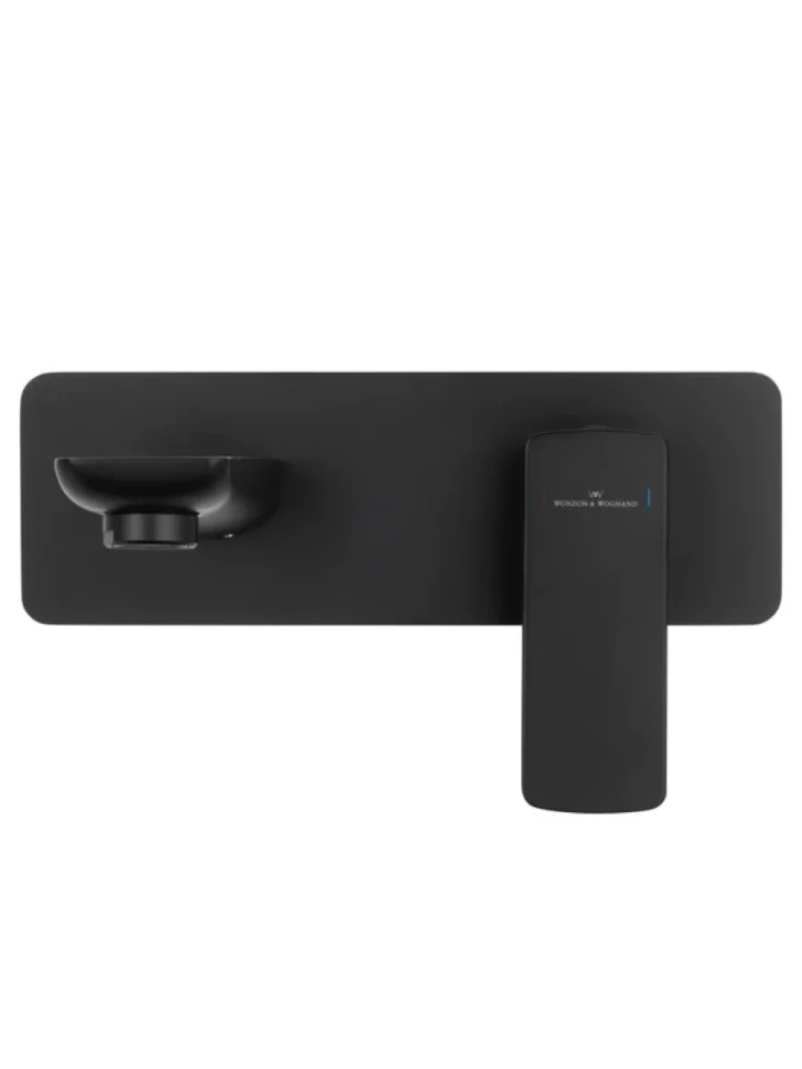 Смеситель для раковины Wonzon & Woghand Edge WW-88869003-MB черный матовый, С ВНУТРЕННЕЙ ЧАСТЬЮ