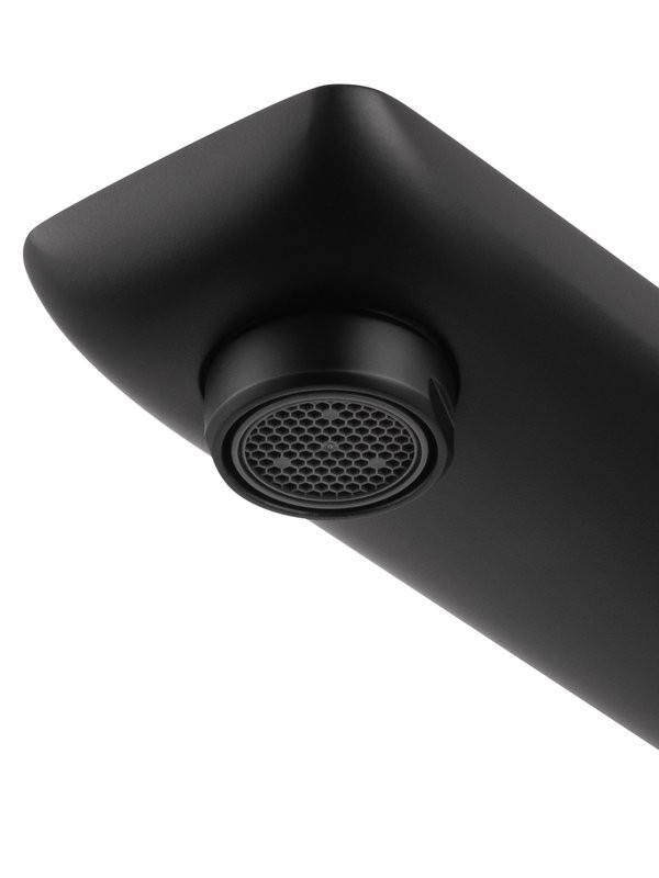 Смеситель для раковины Wonzon & Woghand Edge WW-88869003-MB черный матовый, С ВНУТРЕННЕЙ ЧАСТЬЮ