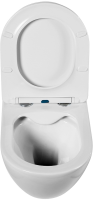 Комплект Унитаз подвесной BelBagno Amanda BB051CHR безободковый + Крышка BB051SC с микролифтом + Инсталляция Geberit Duofix UP 320 111.300.00.5 + Кнопка Sigma 01 115.770.21.5 хром + Крепления 111.815.00.1 к стене + Звукоизоляция