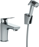 Смеситель для раковины Paini Laguna LACR205/574 с гигиеническим душем, хром