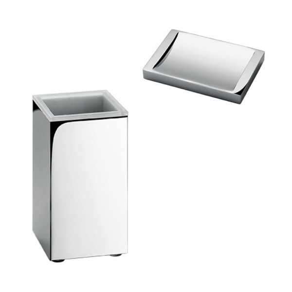 Набор Стакан Colombo Design Look B1643.000 + Мыльница B1642.000