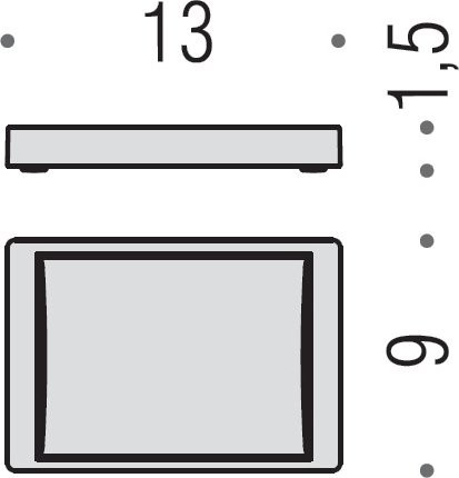 Набор Стакан Colombo Design Look B1643.000 + Мыльница B1642.000