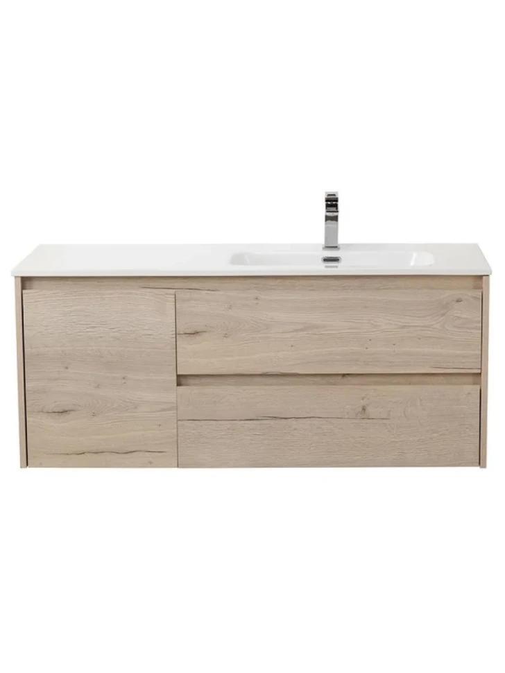 Мебель для ванной комнаты BelBagno Kraft R, 120 rovere galifax bianco