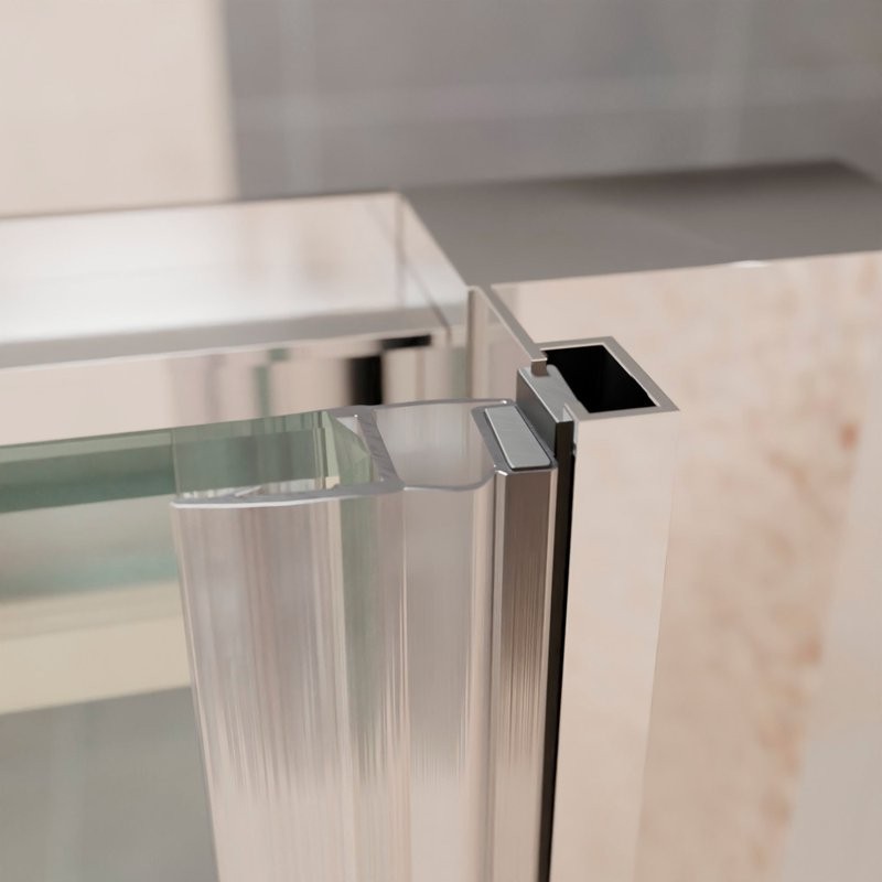 Душевой уголок RGW Passage PA-14+70 см (168-172)x70x195 профиль хром, стекло прозрачное