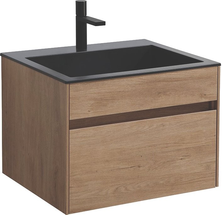 Мебель для ванной комнаты Vincea Chiara 60 натуральный дуб