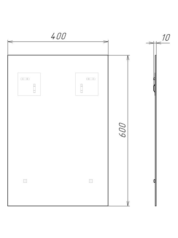Зеркало Comforty Альба 40