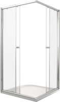 Душевой уголок Good Door Lira CR-90-C-CH 90x90 см