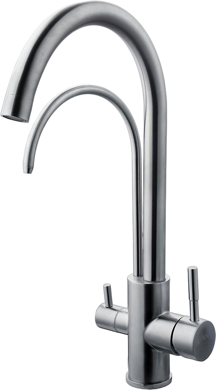 Смеситель для кухни Fashun A54309-C сатин