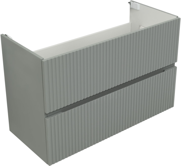 Тумба под раковину Aquanet Джейн 100 подвесная, мисти грин