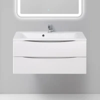 Тумба под раковину BelBagno Marino 100 bianco opaco