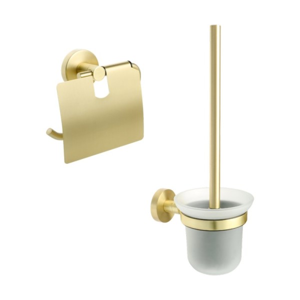 Набор Держатель Fixsen Comfort Gold 87010 + Ершик 87013