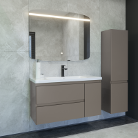 Мебель для ванной комнаты Caprigo Forte 100 R подвесная, айрон