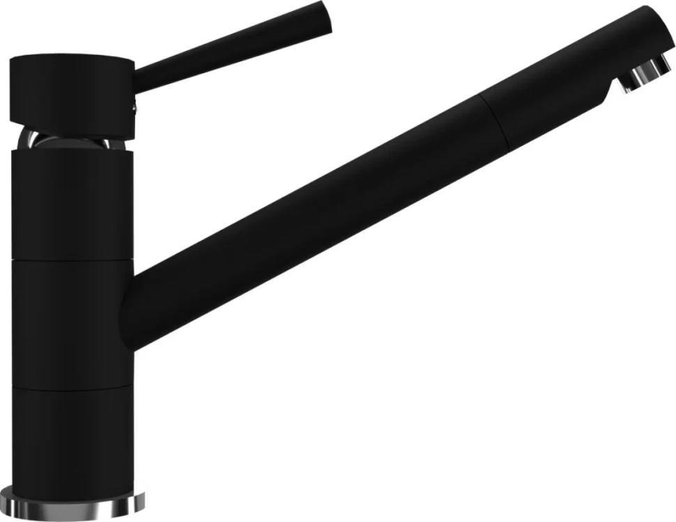 Смеситель для кухни Ulgran Quartz UQ-025 уголь
