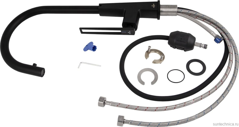 Смеситель для кухни Kaiser Merkur 27166-2 матовый черный