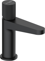 Смеситель для раковины Wasserkraft Fulda 5203 черный soft-touch