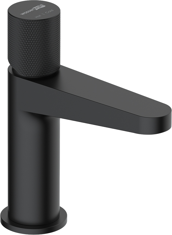 Смеситель для раковины Wasserkraft Fulda 5203 черный soft-touch