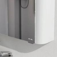Зеркало-шкаф AM.PM Sensation 80 R с подсветкой, белый глянец
