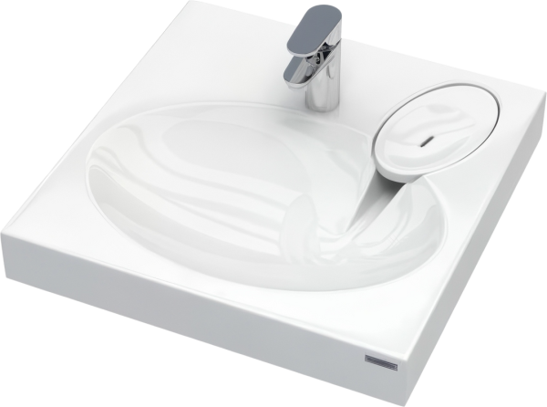 Раковина над стиральной машиной Paulmark Stern PM700431 белая