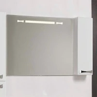 Зеркало AQUATON Диор 100 белое