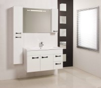 Зеркало AQUATON Диор 100 белое