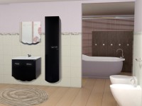 Зеркало Bellezza Версаль 90 черное