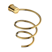 Держатель для фена Wasserkraft Sauer 1080PG золото Держатель для фена Wasserkraft Sauer 1080PG золото