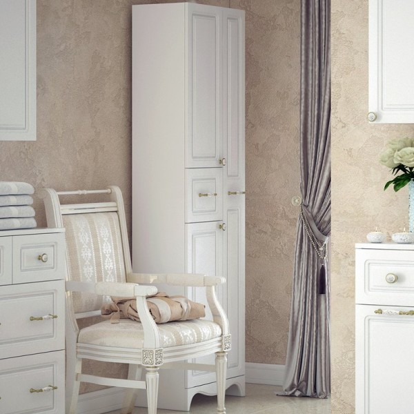 Шкаф-пенал для ванной Corozo Классика 50