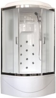 Душевая кабина Royal Bath NRW RB90NRW-C-CH с высоким поддоном, с сиденьем