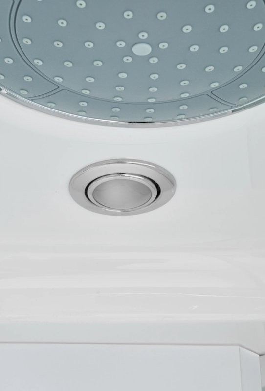 Душевая кабина DTO D EM1510GMEL профиль хром, стекло матовое